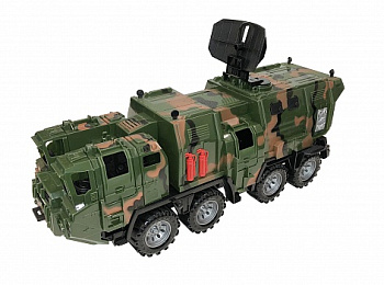 Военный тягач Щит с кунгом (камуфляж) 257/1 (Нордпласт)