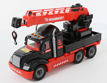 Автомобиль Mammoet кран с повор.платформой (73,5х19,2х33,5см) в/сет 56771 (Полес