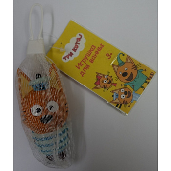 Игрушка для купания Три Кота, Коржик в/сет ST-FT1808