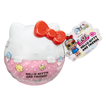 Кукла в шаре Hello Kitty & Friends с аксессуарами L.O.L. SURPRISE!