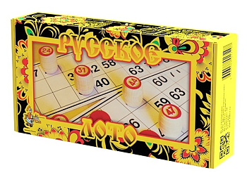 Лото Русское (жел) 01729 (Дес.Кор.)