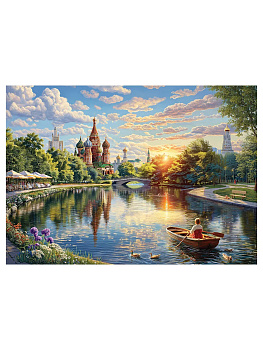 Пазлы (500эл) Летняя Москва Ф500-9616