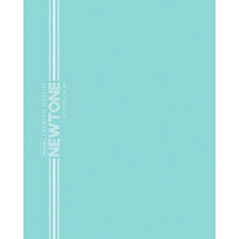 Тетрадь 48л. (линейка) ХАТ NEWtone "Pastel Зелёный нефрит" 05059 лам.soft-touch