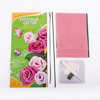 Креповый цветок Роза И-9024