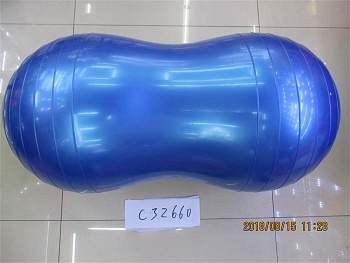 Мяч-прыгун ОВАЛЬНЫЙ 45см массаж. 900гр C32660