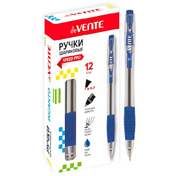 Ручка масл. авт. шар. deVENTE "Incanto" Speed Pro 5070810 ультрагладкое письмо,и