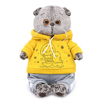 Кот Басик (25см) в спортивном костюме Ks25-097