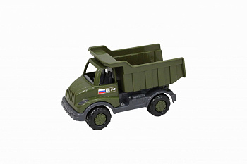 Автомобиль Кнопик самосвал военный 52032 (Полесье)
