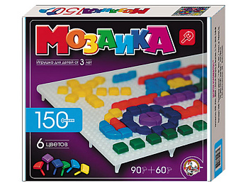 Мозаика фигурная (6цв/150эл/1поле) 00966 (Дес.Кор.)