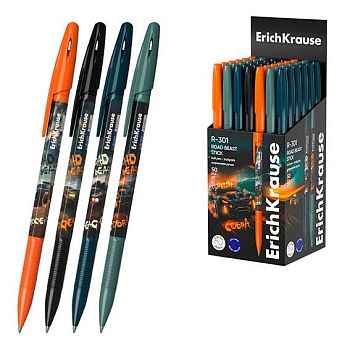 Ручка шар. EK R-301 Stick Road Beast 63074 синяя,0,7мм
