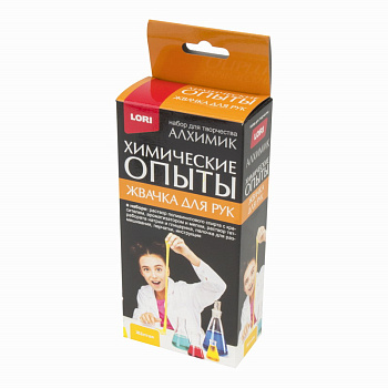 Химические опыты Жвачка для рук Жёлтая Оп-091 (Колорит)