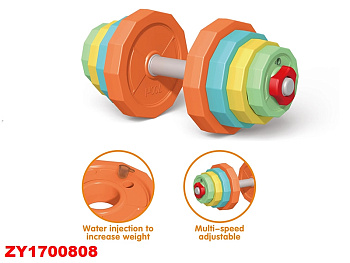 Гантеля (игрушка) BJF014-1 в сетке