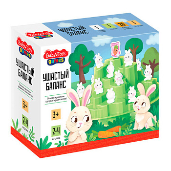 Игра настольная "Ушастый баланс" Baby Toys games 70050