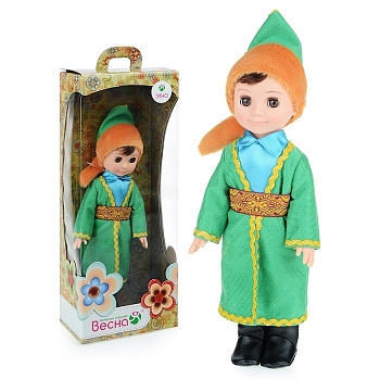 Кукла Мальчик в башкирском костюме (30см) В3913 (Весна)