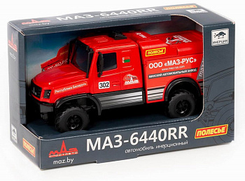 Гоночный грузовик МАЗ-6440RR инерционный в/к 57314 (Полесье) 