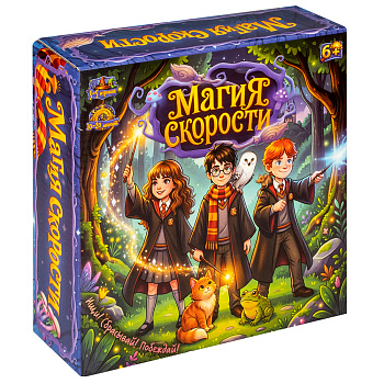 Игра детская настольная "Магия скорости"